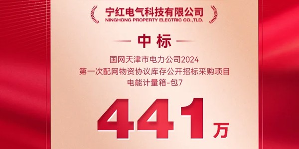 喜訊！國(guó)網(wǎng)中標(biāo)！